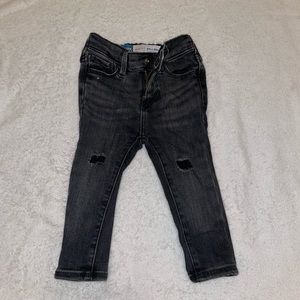 Old navy black distressed jeans